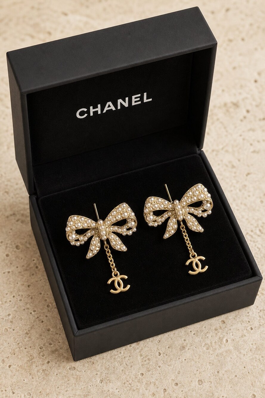 CHANEL Classic Parisian Earrings Style 19 | New with Box - Picture 2 of 9